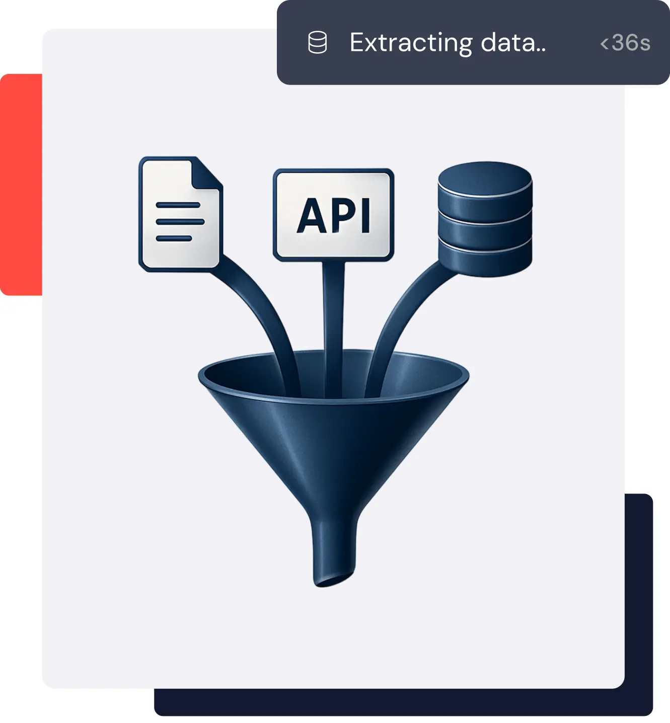 Data ingestion and extraction process